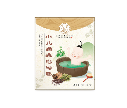 茶愛小兒潤(rùn)通泡澡包